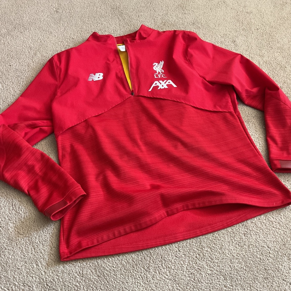 New Balance Liverpool Football Club Pullover